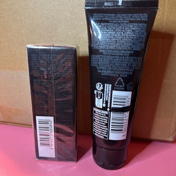 Giorgio Armani Code After Shave Balm and Cologne set - Picture 2 of 2